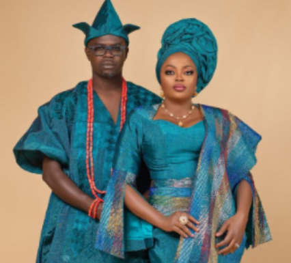 Funke Akindele and husband