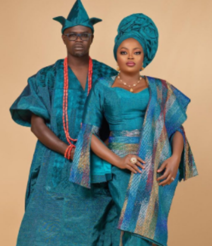 Funke Akindele and husband