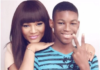 Omotola and son