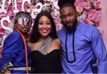 Erica, Denrele Edun and Uti Nwachukwu