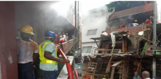 Balogun Market fire