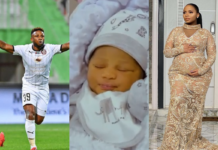 Imoh Eziekiel welcoms daughter