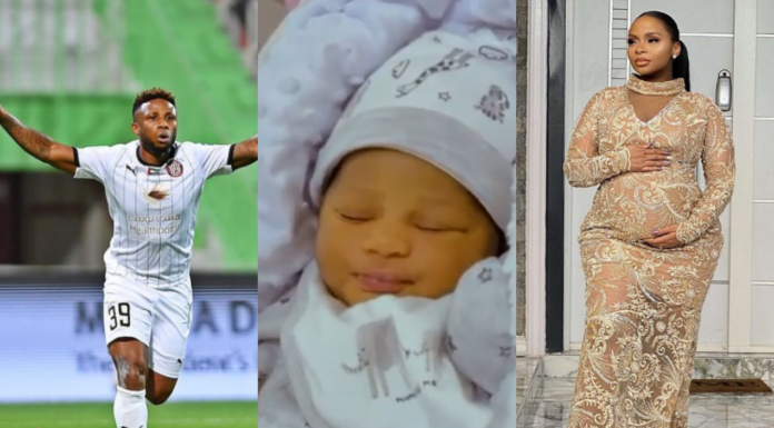 Imoh Eziekiel welcoms daughter