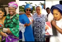 Iyabo Ojo's mum burial