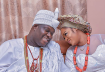 Ooni of Ife and wife