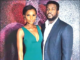 Agbani Darego and husband