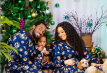 Dbanj Christmas photo