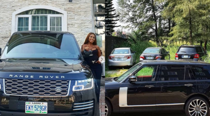 Linda Ikeji Range Rover