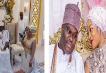 Ooni of Ife and wife Naomi