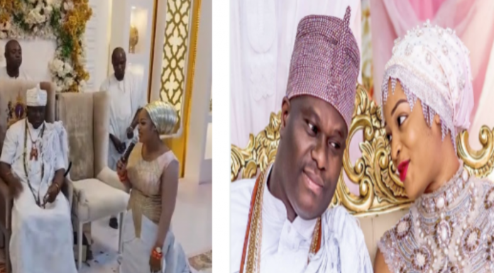 Ooni of Ife and wife Naomi