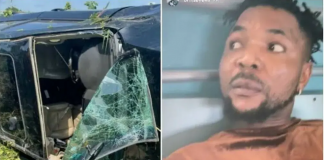 Nigerian singer Oritsefemi hospitalised following car crash in Ogun