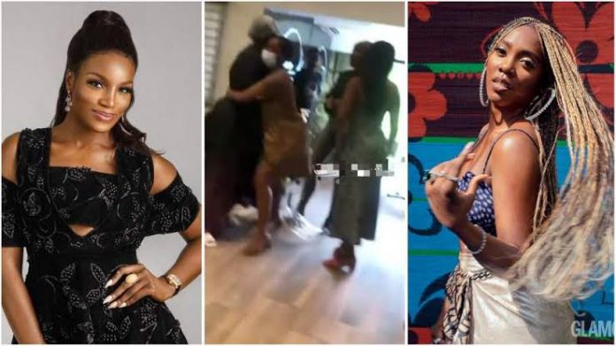 Months after salon fight, Nigerian singers, Seyi Shay and Tiwa Savage settle