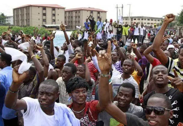 OAU students' protest