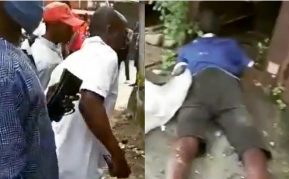 Video: Suspected Thief Electrocuted as Transformer Blows in Festac
