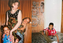 Nigerian Football star William Troost-Ekong shares cute photos from his childhood