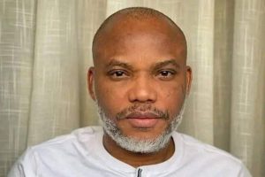 “Useless Black African people” – Nnamdi Kanu lashes out at judge in court, Nigerians react