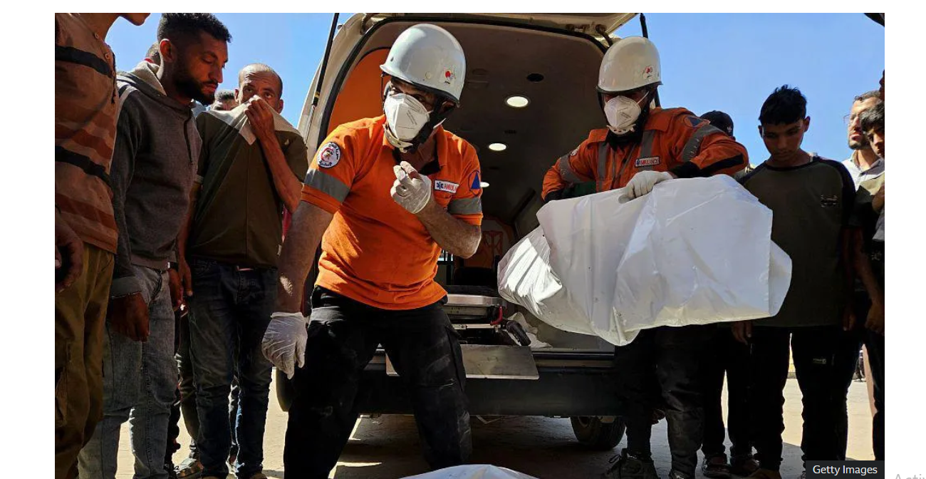 Panic as Israeli strike kills nine of Gaza's Dr Alaa al-Najjar's children