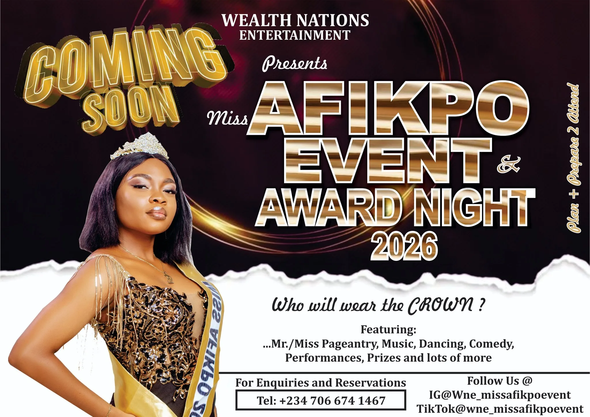 Miss Afikpo Event & Award Night 2026 Set to Dazzle Ebonyi State