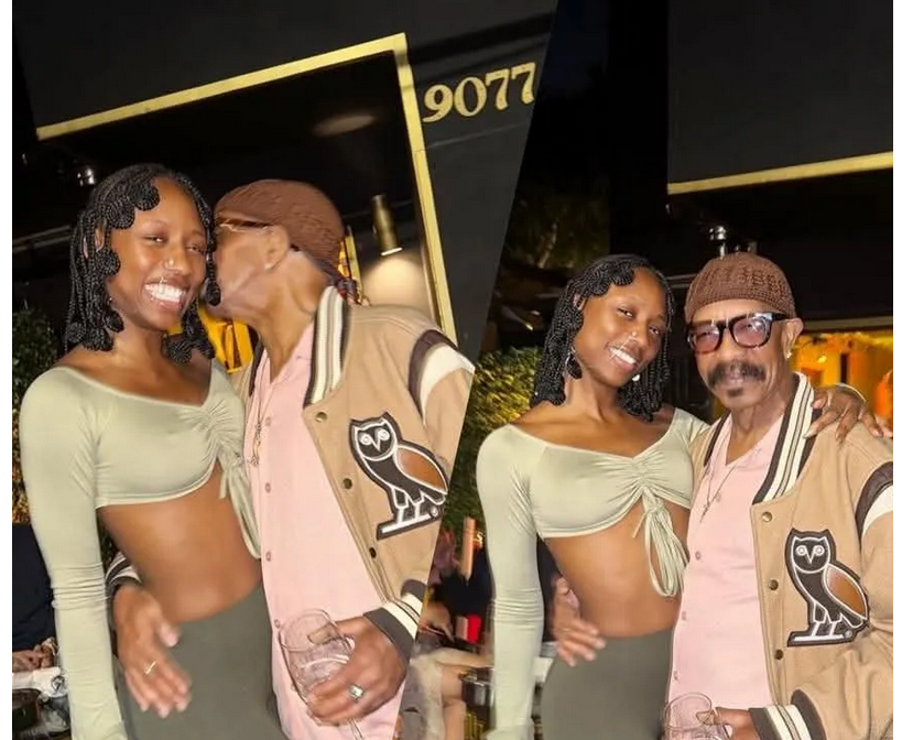 Korra Obidi sparks dating rumors with Drake’s father, Dennis Graham as the kiss in trending photo