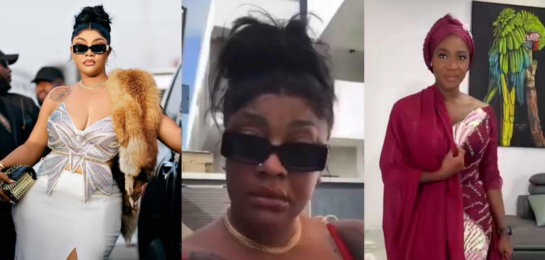 Angela Okorie finally "forgives" Mercy Johnson, says star actress is seriously ill