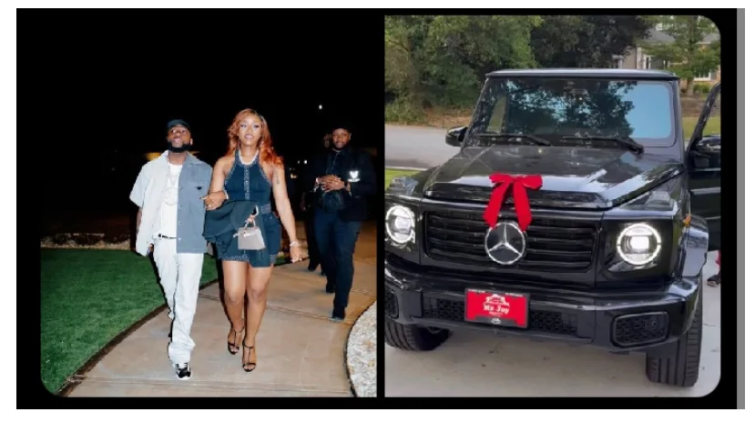 Assurance Part 2: Davido buys Chioma a 2025 Mercedes Benz