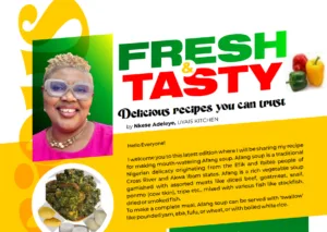 Authentic Afang Soup Recipe by Nkese Adeleye: Charming Magazine's Issue 10