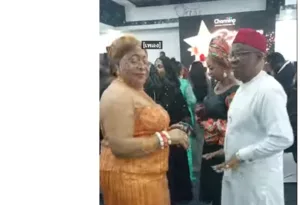 Ambassador Okeke and Cllr Kanu dance their hearts out at the AfroEuropa 2025