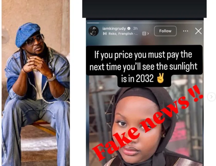 Rudeboy Debunks Report Claiming Lady Who Accused Him of R@pe Was Sentenced to Six Years