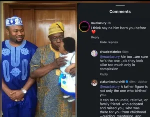 Olakunle Churchill opens up on relationship with Olusegun Obasanjo