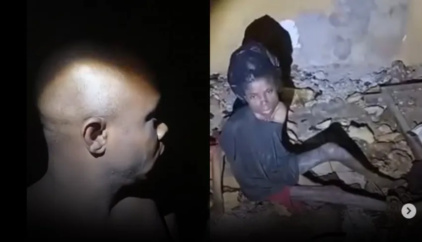 Abuja Horror: Woman Rescued After Being Chained for Four Years by Brother Over Business Rift