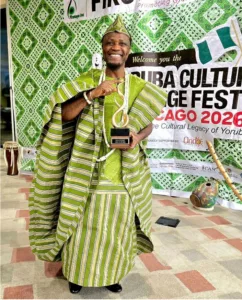 Africa’s Pride – Ayan de First aka Mr Culture Honoured in Chicago, USA