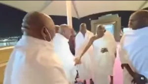 President Tinubu Arrives in Saudi Arabia for Umrah, Prays for Nigeria